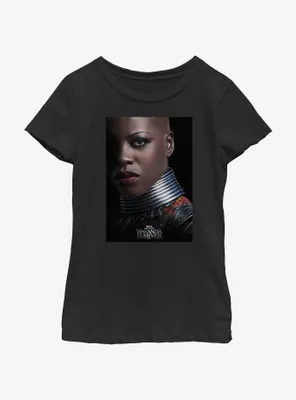 Marvel Black Panther: Wakanda Forever Ayo Movie Poster Youth Girls T-Shirt