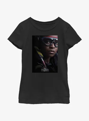 Marvel Black Panther: Wakanda Forever Iron Heart Movie Poster Youth Girls T-Shirt