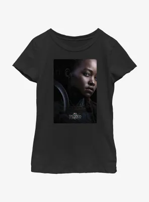 Marvel Black Panther: Wakanda Forever Nakia Movie Poster Youth Girls T-Shirt