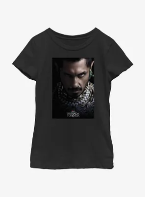Marvel Black Panther: Wakanda Forever Namor Movie Poster Youth Girls T-Shirt