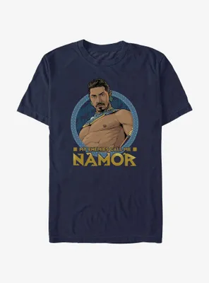 Marvel Black Panther: Wakanda Forever My Enemies Call Me Namor Icon T-Shirt