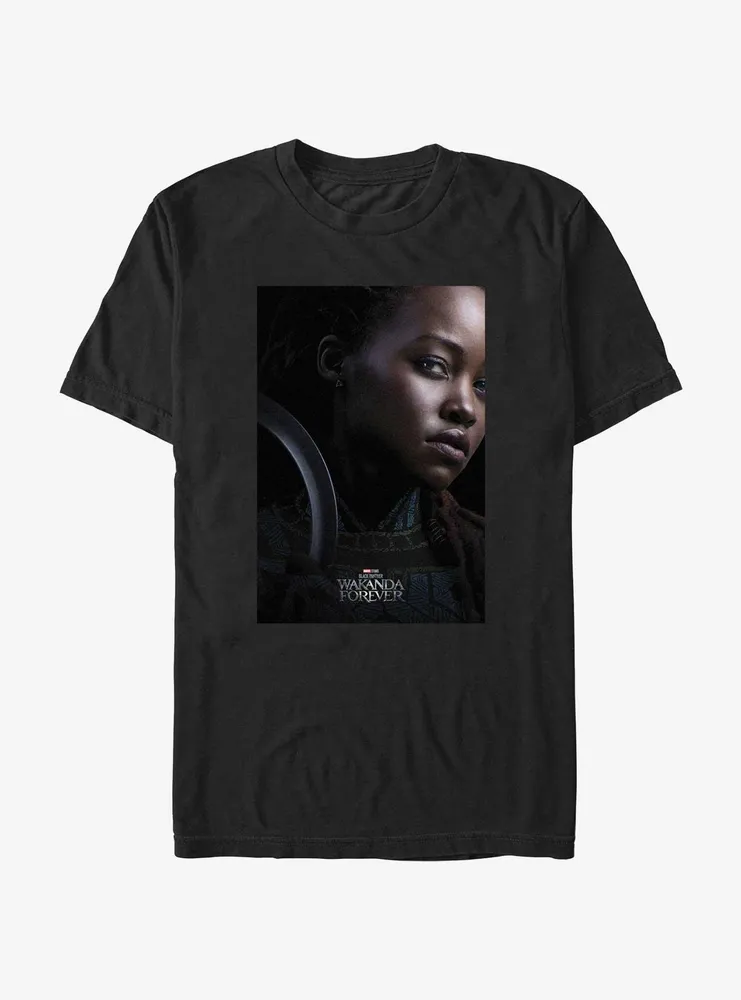 Marvel Black Panther: Wakanda Forever Nakia Movie Poster T-Shirt