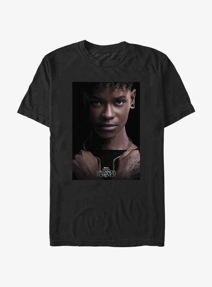 Marvel Black Panther: Wakanda Forever Shuri Movie Poster T-Shirt