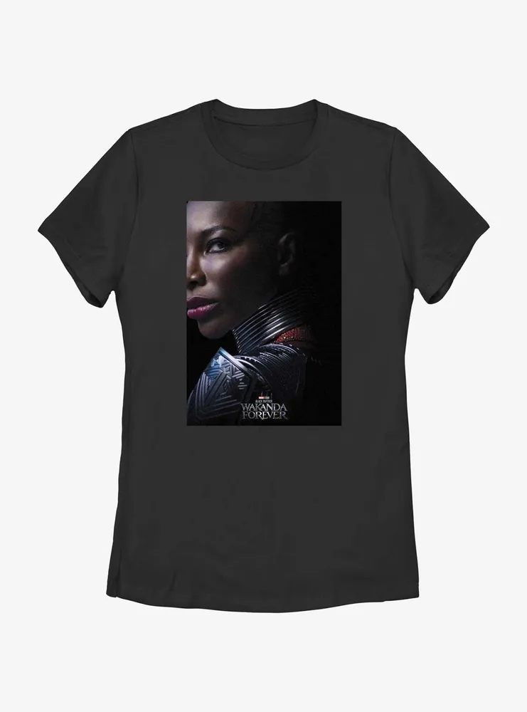 Marvel Black Panther: Wakanda Forever Aneka Movie Poster Womens T-Shirt