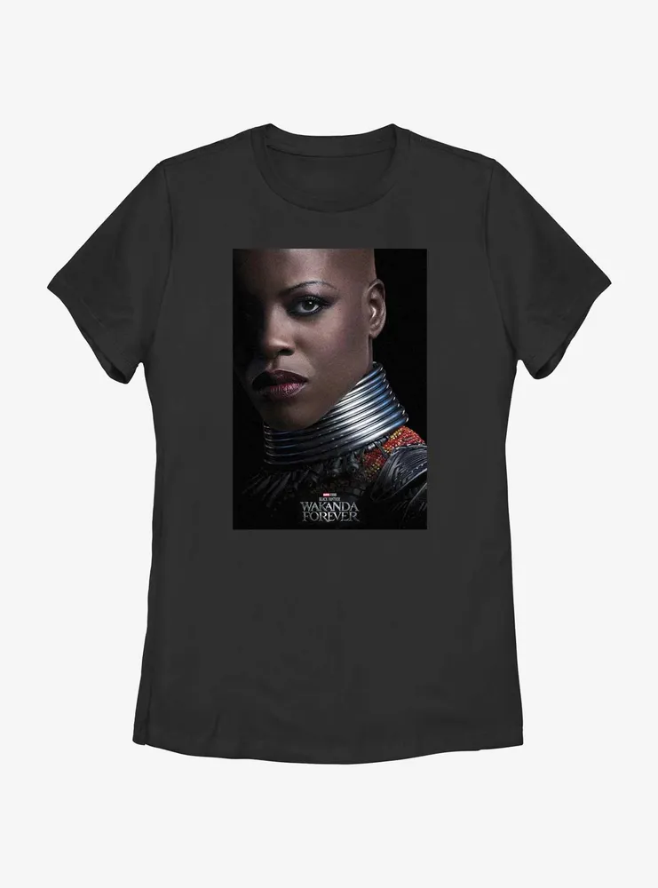 Marvel Black Panther: Wakanda Forever Ayo Movie Poster Womens T-Shirt