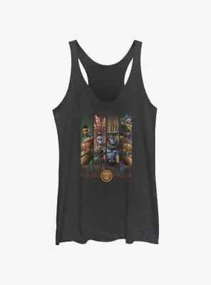 Marvel Black Panther: Wakanda Forever Talokan Group Womens Tank Top