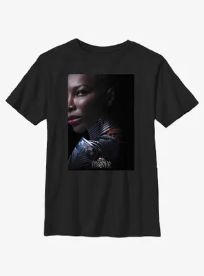 Marvel Black Panther: Wakanda Forever Aneka Movie Poster Youth T-Shirt