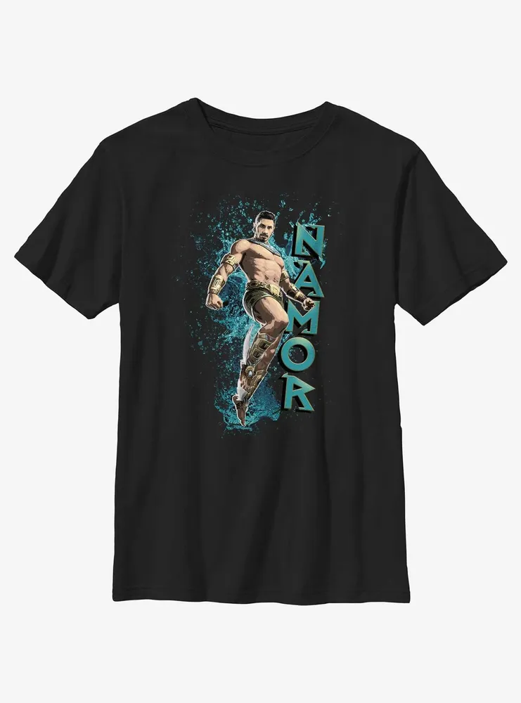 Marvel Black Panther: Wakanda Forever Namor Graphic Youth T-Shirt