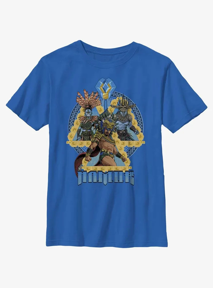 Marvel Black Panther: Wakanda Forever Namor Talokan Force Youth T-Shirt