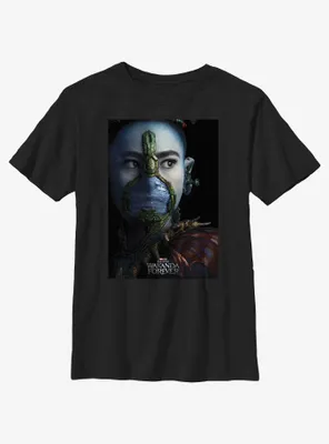 Marvel Black Panther: Wakanda Forever Namora Movie Poster Youth T-Shirt