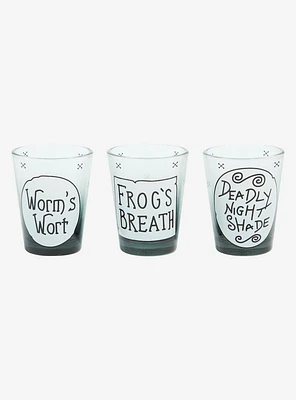Disney The Nightmare Before Christmas 30th Anniversary Potion Bottle Mini Glass Set