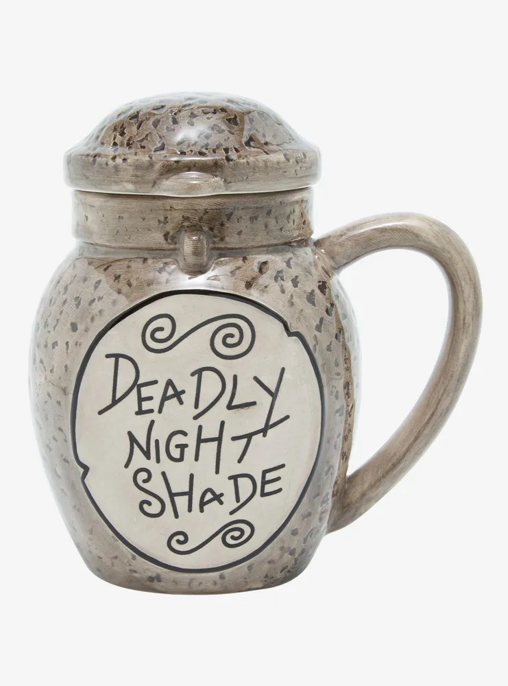 Disney The Nightmare Before Christmas 30th Anniversary Deadly Nightshade Figural Mug with Lid