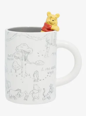 Disney Winnie the Pooh Figural Character Mug