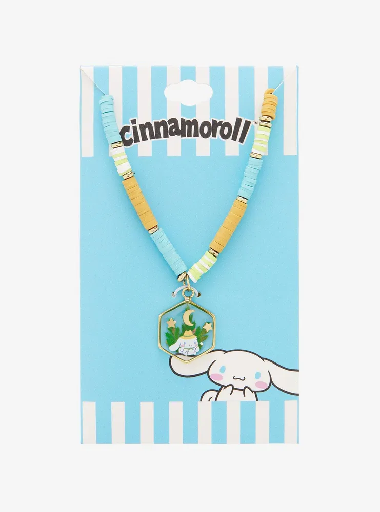 Sanrio Cinnamoroll Camping Beaded Necklace - BoxLunch Exclusive