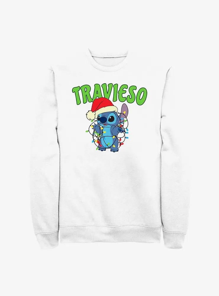 Disney Lilo & Stitch Travieso Naughty Spanish Sweatshirt