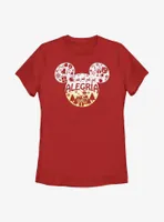 Disney Mickey Mouse Alegria Joy Spanish Ears Womens T-Shirt