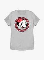 Disney Mickey Mouse Frohliche Weihnachten Merry Christmas German Womens T-Shirt