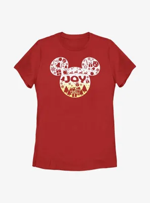 Disney Mickey Mouse Joy Ears Womens T-Shirt
