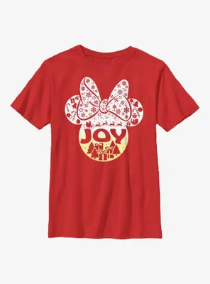 Disney Minnie Mouse Joy Ears Youth T-Shirt