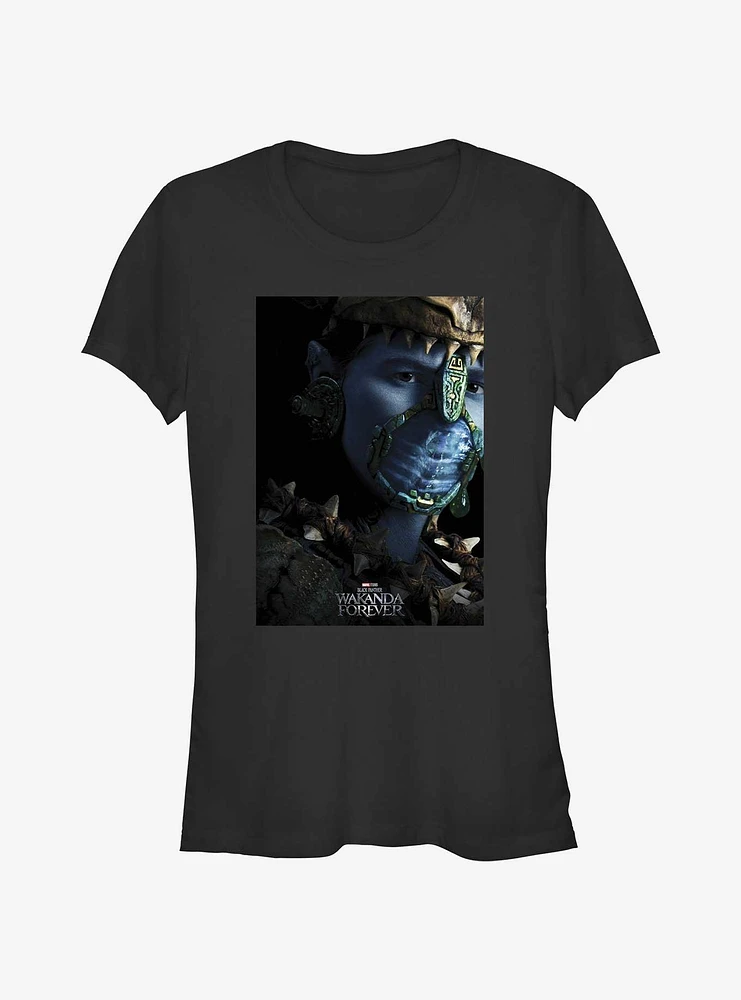 Marvel Black Panther: Wakanda Forever Attuma Movie Poster Girls T-Shirt