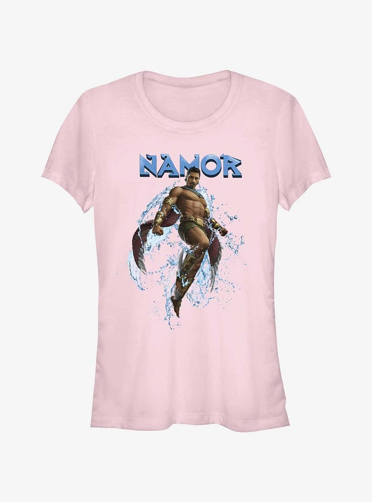 Marvel Black Panther: Wakanda Forever Namor I Believe Can Fly Girls T-Shirt