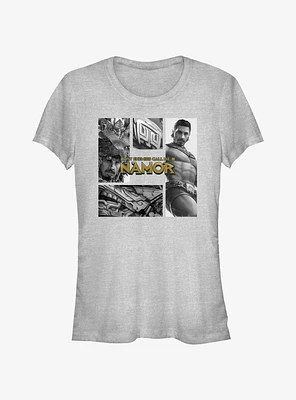 Marvel Black Panther: Wakanda Forever Enemies Call Me Namor Girls T-Shirt