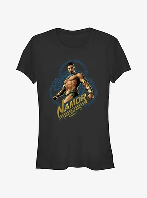 Marvel Black Panther: Wakanda Forever Namor Sea King Girls T-Shirt