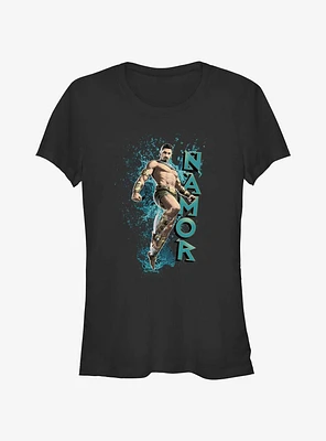 Marvel Black Panther: Wakanda Forever Make A Splash Namor Girls T-Shirt