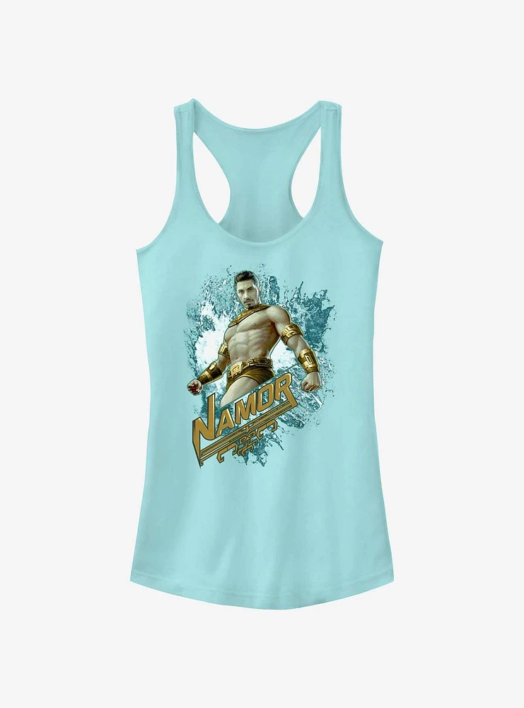 Marvel Black Panther: Wakanda Forever Sub-Mariner King Namor Girls Tank