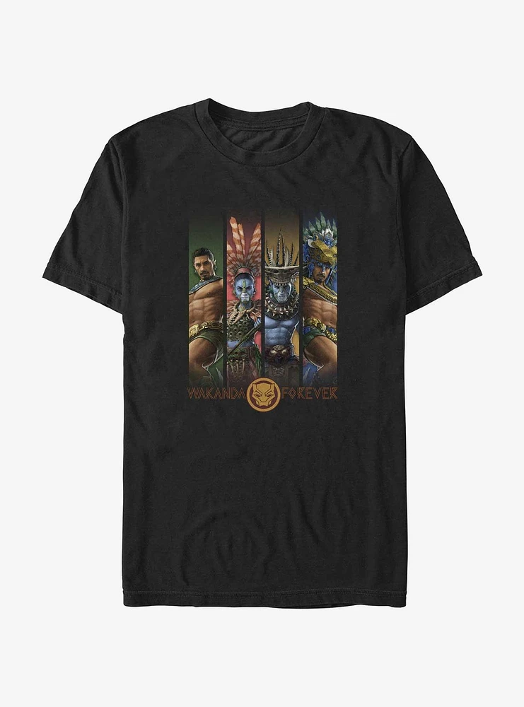 Marvel Black Panther: Wakanda Forever Talokan Group T-Shirt