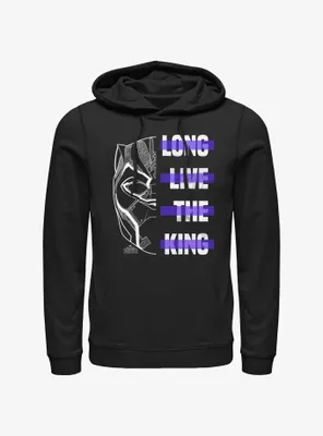 Marvel Black Panther Long Live The King Hoodie