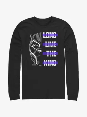 Marvel Black Panther Long Live The King Long-Sleeve T-Shirt