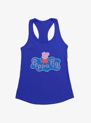 Peppa Pig Logo Girls Tank