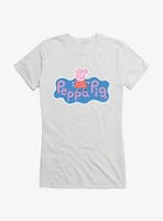 Peppa Pig Logo Girls T-Shirt