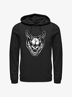 Stranger Things Cutout Demon Head Hoodie