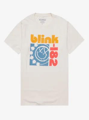 Blink-182 Bright Logo Boyfriend Fit Girls T-Shirt