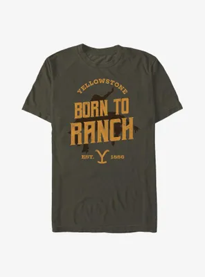 Yellowstone Born To Ranch T-Shirt
