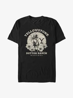 Yellowstone Dutton Ranch Floral T-Shirt