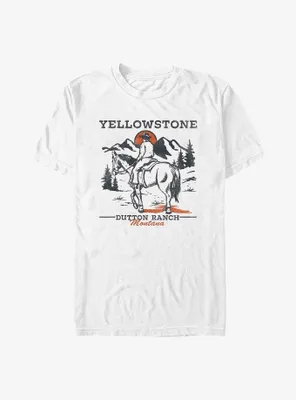 Yellowstone Dutton Ranch Mountains T-Shirt