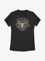 Yellowstone Floral Dutton Ranch Womens T-Shirt