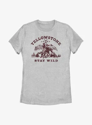 Yellowstone Stay Wild Womens T-Shirt