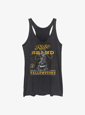 Yellowstone Ride For The Brand Womens Tank Top