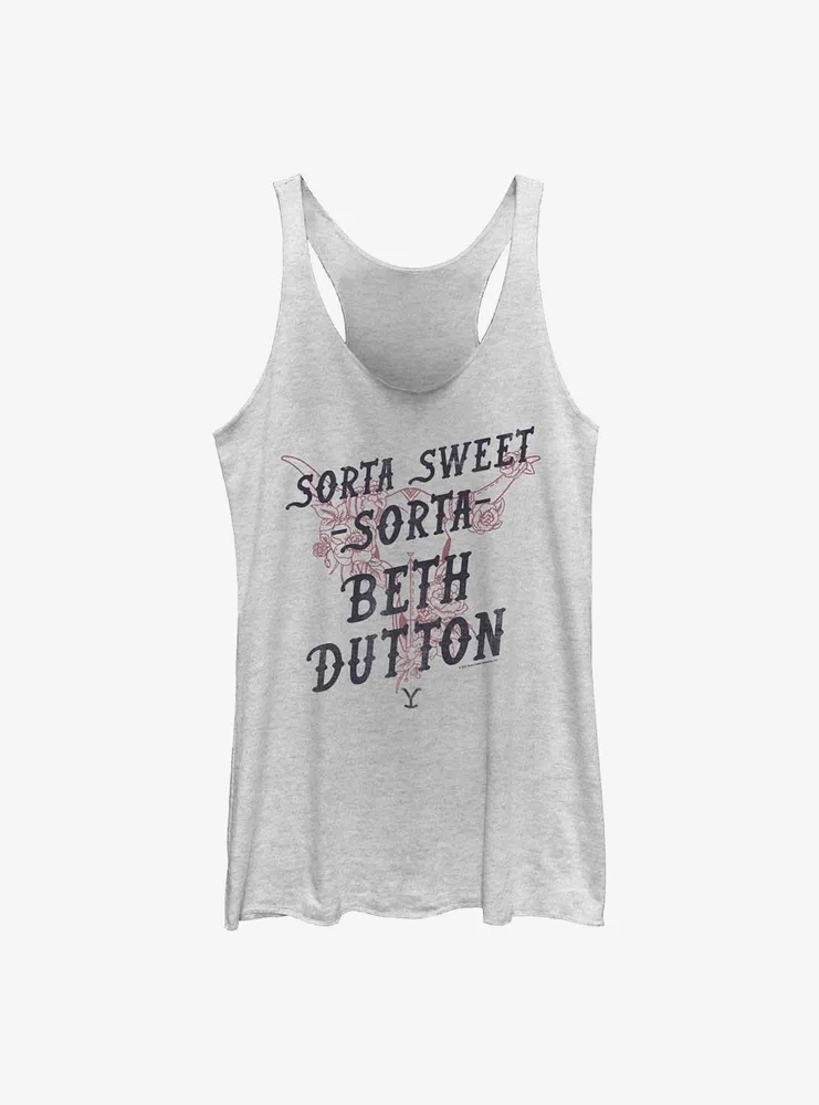 Yellowstone Sorta Sweet, Beth Womens Tank Top