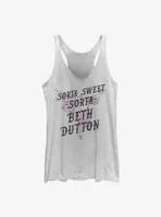 Yellowstone Sorta Sweet, Beth Womens Tank Top