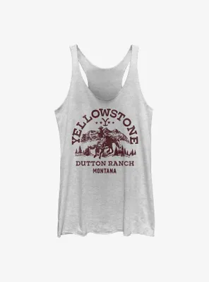 Yellowstone Vintage Dutton Ranch Womens Tank Top