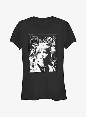Stranger Things Memory of Chrissy Poster Girls T-Shirt