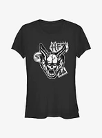 Stranger Things Cutout Hellfire Demon Girls T-Shirt