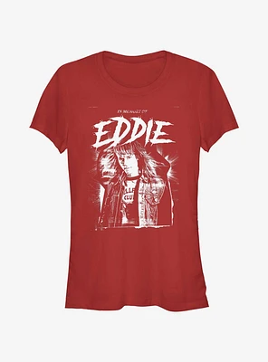 Stranger Things Memory of Eddie Girls T-Shirt