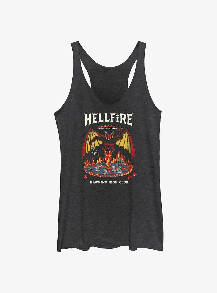 Stranger Things Hellfire Hawkins High Club Girls Tank