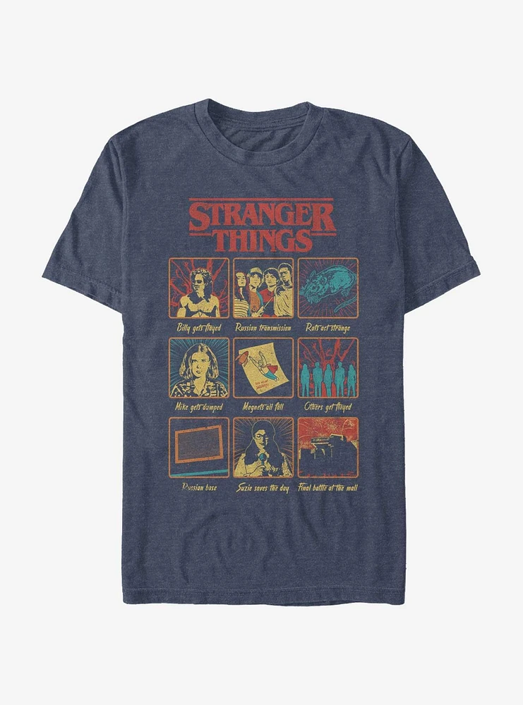 Stranger Things Iconic Moments T-Shirt